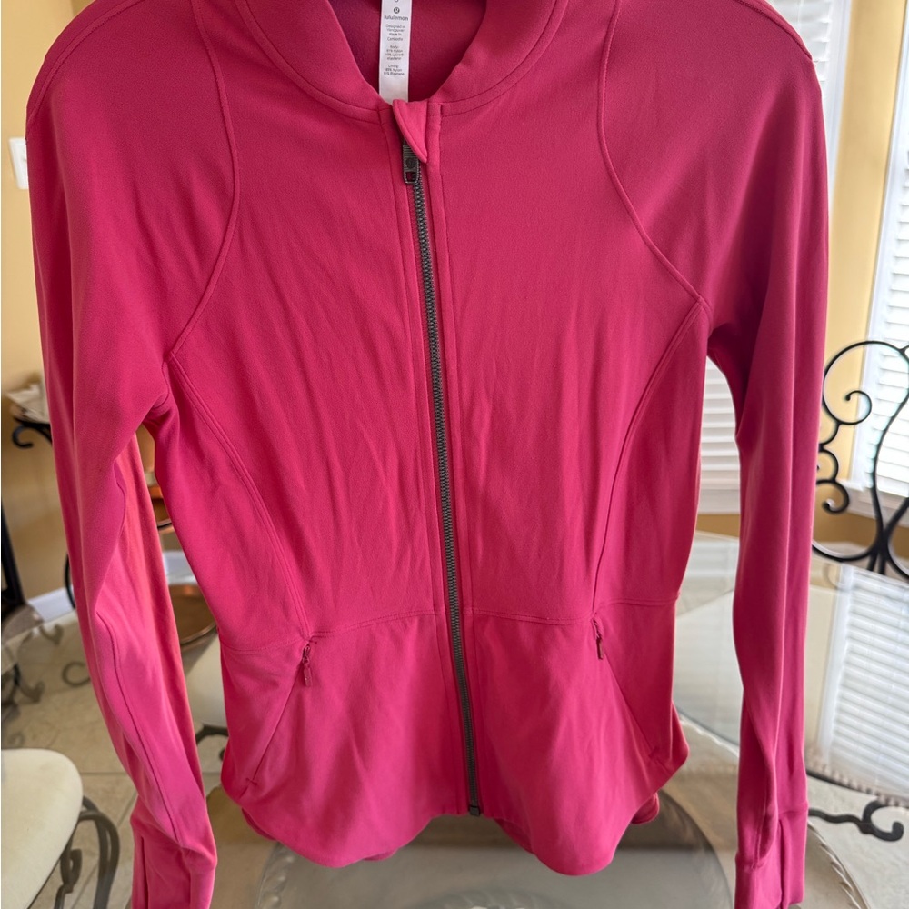 Lululemon Athletica Fuchsia Zip-Up Jacket